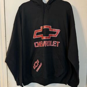 Men’s black Chevy hoodie